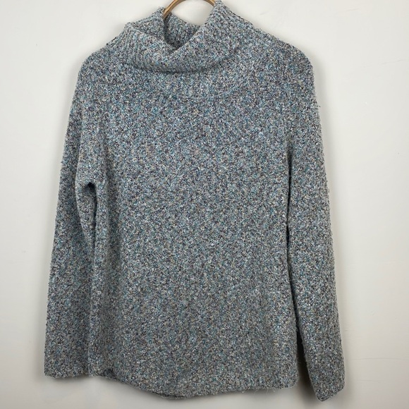 Natural Reflections | Cowl Neck "Confetti" Sweater; Size Medium - Picture 1 of 13